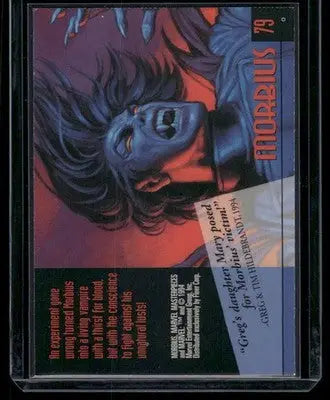 1994 Marvel Masterpieces Morbius #79 - Marvel Card Single
