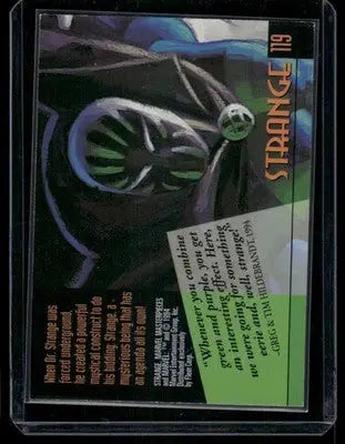 1994 Marvel Masterpieces Strange #19 - Marvel Card Single