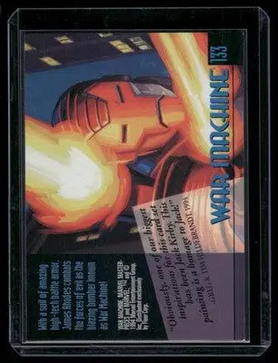 1994 Marvel Masterpieces War Machine #133 - Marvel Card Single
