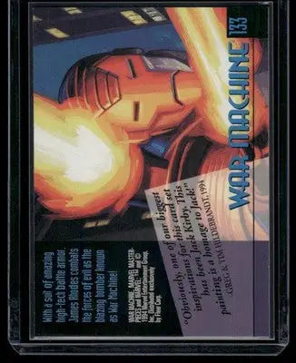 1994 Marvel Masterpieces War Machine #73 - Marvel Card Single