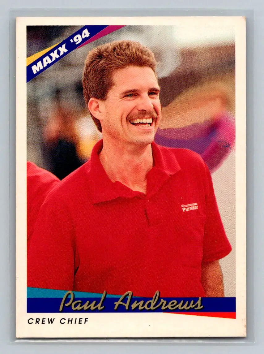 1994 Maxx #157 Paul Andrews AK Racing - Racing Card Single