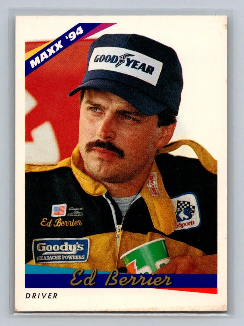 1994 Maxx #193 Ed Berrier Three Star Motorsports - Racing Card Single