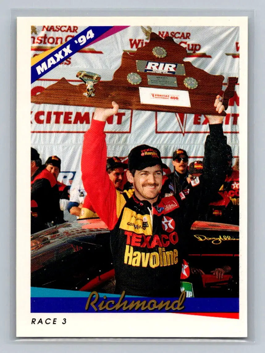 1994 Maxx #209 Richmond Robert Yates Racing - Racing Card Single