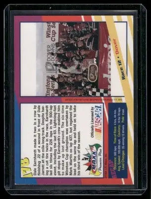 1994 Maxx Premier Plus Dale Earnhardt #176 Auto Racing - Racing Card Single
