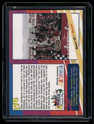 1994 Maxx Premier Plus Dale Earnhardt #PB12 Auto Racing - Racing Card Single