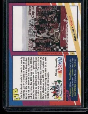 1994 Maxx Race Cards Dale Earnhardt #JB Auto Racing - Racing Card Single