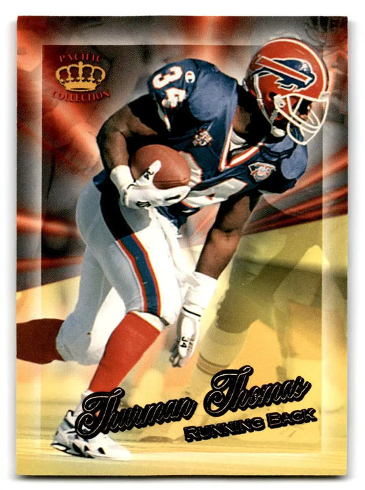 1994 Pacific Triple Folders #4 Thurman Thomas Rookies and Stars - Football Card Single