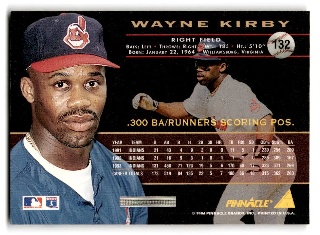 1994 Pinnacle #132 Wayne Kirby - Baseball Card Single