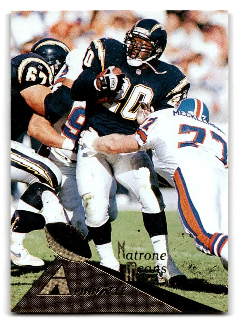 1994 Pinnacle #134 Natrone Means - Football Card Single
