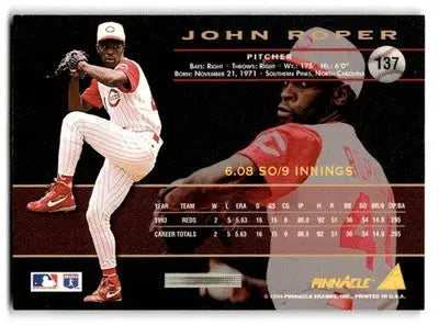 1994 Pinnacle #137 John Roper - Baseball Card Single