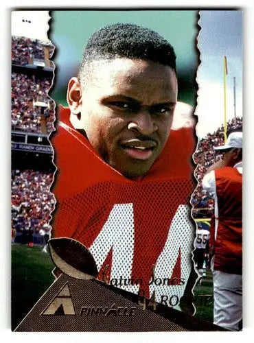 Original gloss Football trading card of Calvin Jones Los Angeles Raiders player