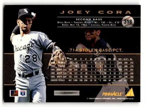 1994 Pinnacle #318 Joey Cora NM ID:47268 - Baseball Card Single