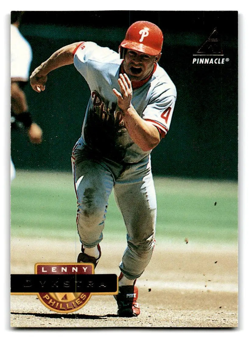 1994 Pinnacle #34 Lenny Dykstra - Baseball Card Single