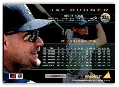 1994 Pinnacle #343 Jay Buhner - Baseball Card Single