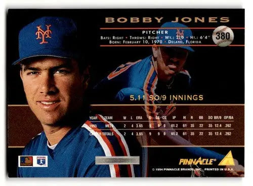 1994 Pinnacle #380 Bobby Jones NM ID:47279 - Basketball Card Single
