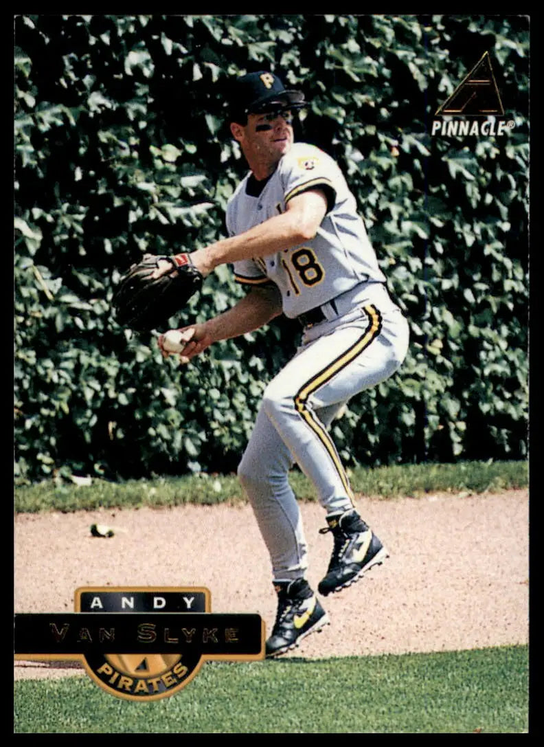 1994 Pinnacle Andy Van Slyke 16 Pittsburgh Pirates NM - Baseball Card Single