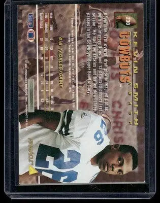 1994 Pinnacle Kevin Smith #230 Football - Football Card Single