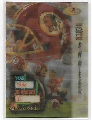 1994 Pinnacle Sportflics #154 Heath Shuler NM-MT RC Rookie - Football Card Single