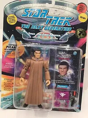 1994 Playmates Star Trek action figure of Captain Picard as a Romulan in packaging