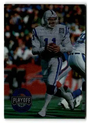 1994 Playoff #108 Jeff George - Football Card Single