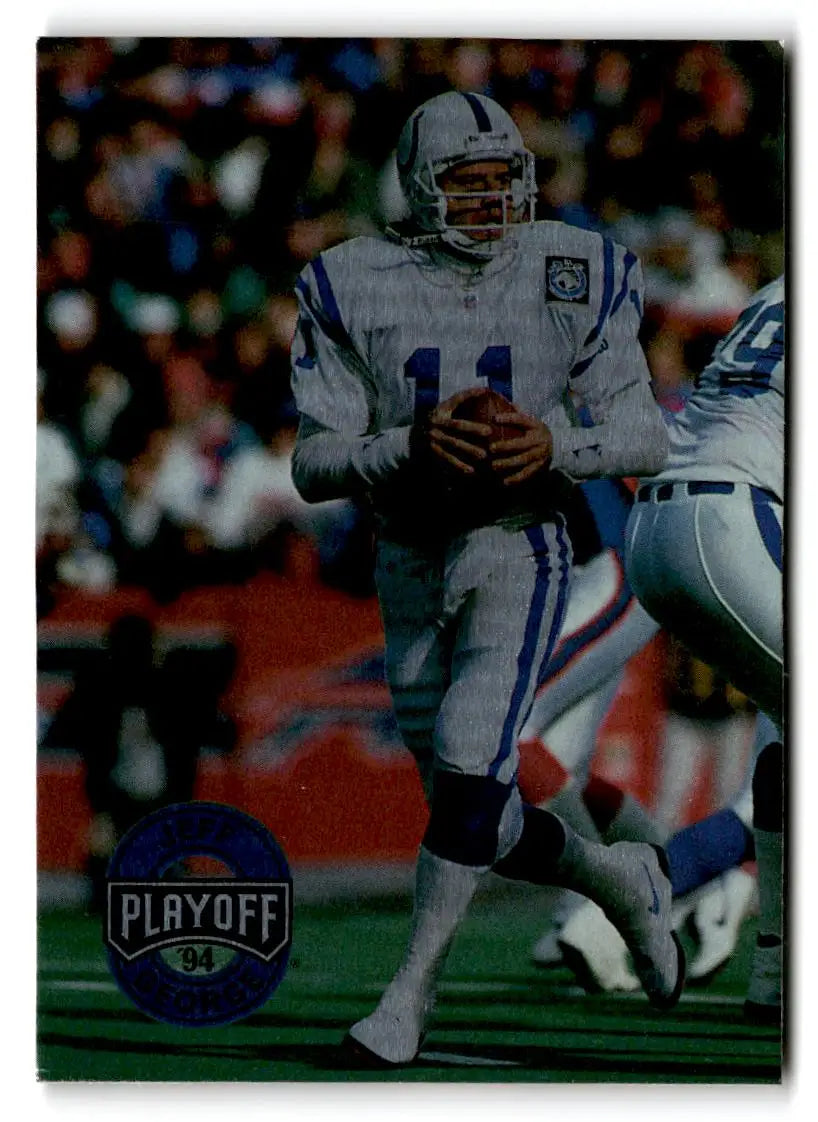 1994 Playoff #108 Jeff George - Football Card Single