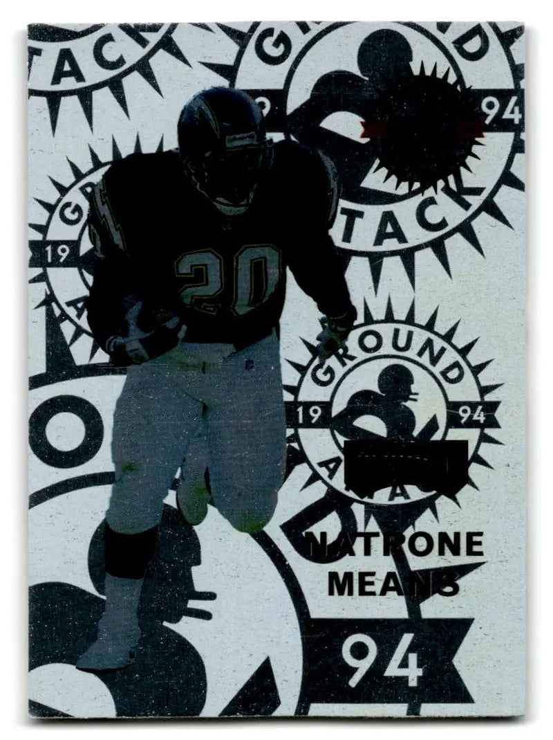 1994 Playoff #256 Natrone Means - Football Card Single