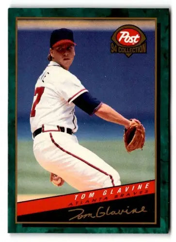 1994 Post Cereal #16 Tom Glavine NM ID:48742 - Baseball Card Single