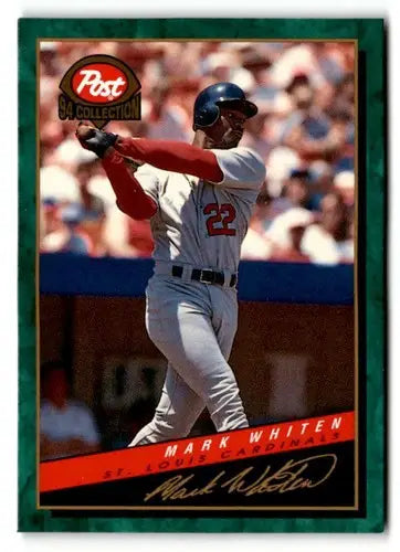 1994 Post Cereal #19 Mark Whiten NM ID:48745 - Baseball Card Single