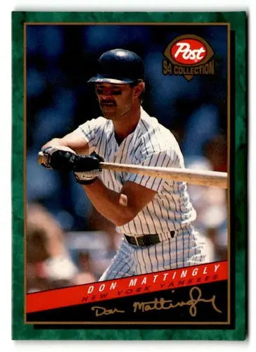 1994 Post Cereal #2 Don Mattingly NM ID:48699 - Baseball Card Single