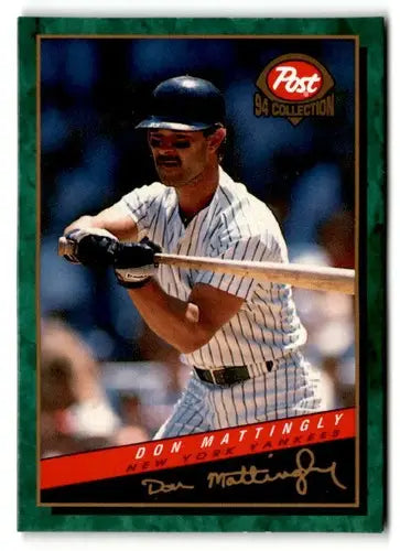 1994 Post Cereal #2 Don Mattingly NM ID:48729 - Baseball Card Single
