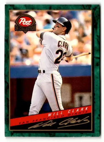1994 Post Cereal #22 Will Clark NM ID:48719 - Baseball Card Single