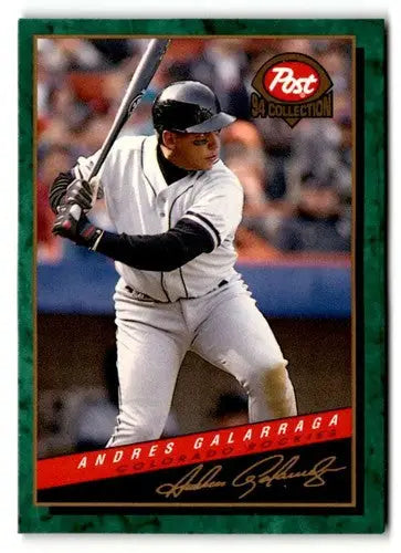 1994 Post Cereal #23 Andres Galarraga NM ID:48720 - Baseball Card Single