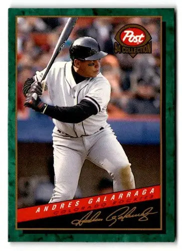 1994 Post Cereal #23 Andres Galarraga NM ID:48748 - Baseball Card Single