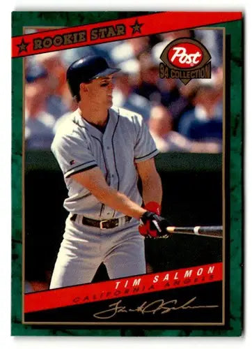 1994 Post Cereal #26 Tim Salmon NM ID:48693 - Baseball Card Single
