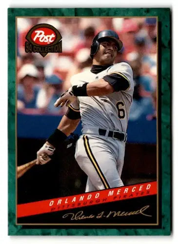 1994 Post Cereal #30 Orlando Merced NM ID:48727 - Baseball Card Single