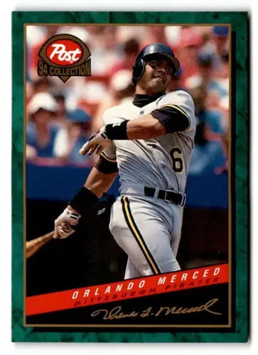 1994 Post Cereal #30 Orlando Merced NM ID:48755 - Baseball Card Single