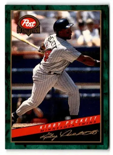 1994 Post Cereal #4 Kirby Puckett NM ID:48731 - Baseball Card Single