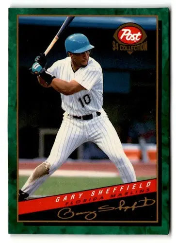 1994 Post Cereal #5 Gary Sheffield NM ID:48702 - Baseball Card Single