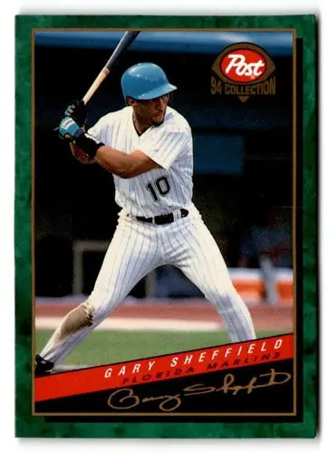 1994 Post Cereal #5 Gary Sheffield NM ID:48732 - Baseball Card Single