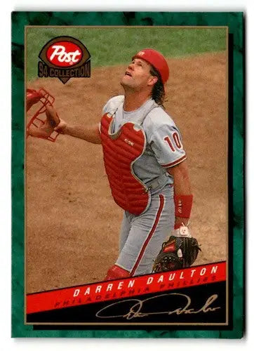 1994 Post Cereal #9 Darren Daulton NM ID:48676 - Baseball Card Single