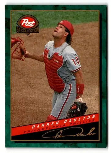 1994 Post Cereal #9 Darren Daulton NM ID:48706 - Baseball Card Single