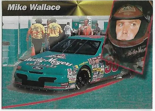 1994 Power Mike Wallace racing card with original gloss from Simply Sandoval