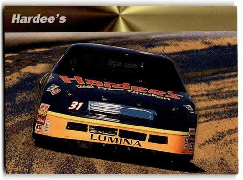 Original gloss of Ward Burton’s car 1994 Power #138 Hardee’s race car collectible