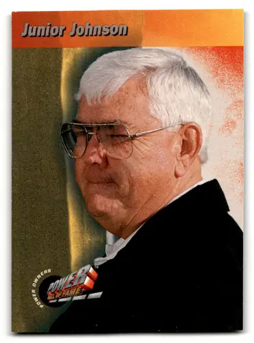 Original gloss Junior Johnson trading card from 1994 Power #65 Simply Sandoval