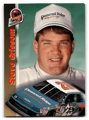 1994 Power #PP28 Steve Grissom - Racing Card Single