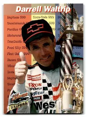 1994 Power SL46 Darrell Waltrip racing card featuring the iconic driver