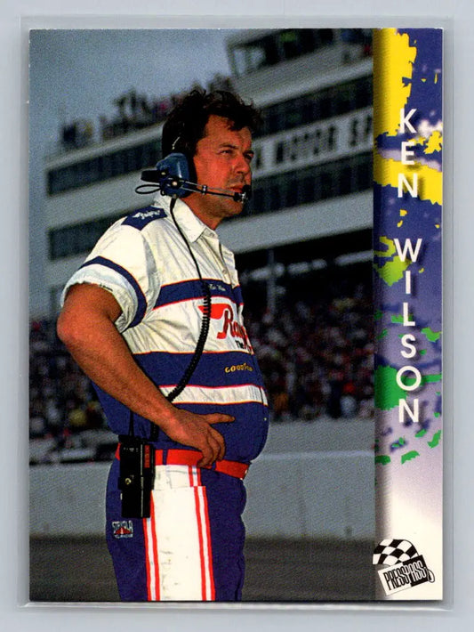 1994 Press Pass #106 Ken Wilson Stavola Brothers Racing - Racing Card Single