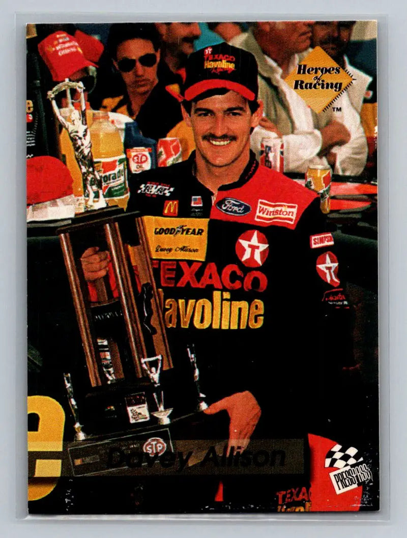 1994 Press Pass #127 Davey Allison Robert Yates Racing - Trading Cards (Singles): Racing Card Single