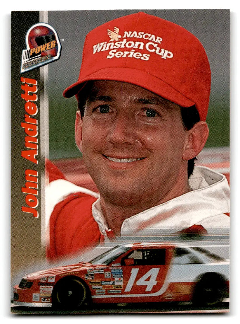 1994 Pro Set Power Racing John Andretti #PP27 Hagan Racing Teams Inc. - Racing Card Single