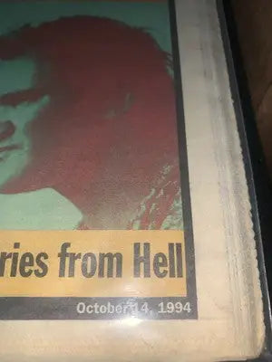 1994 Pulp Fiction Original Austin TX Chronicle Paper Quentin Tarantino Interview - Entertainment Memorabilia
